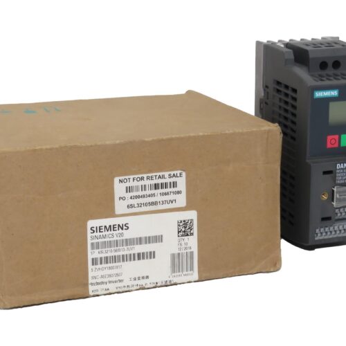 Siemens 6SL3210-5BB13-7UV1 VFD | SINAMICS V20 Series