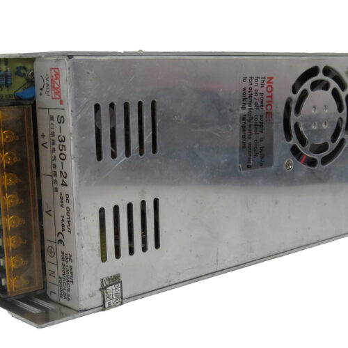 S-350-24 | Mean Well | Power Supply | 24 VDC | 14.6A | 350W