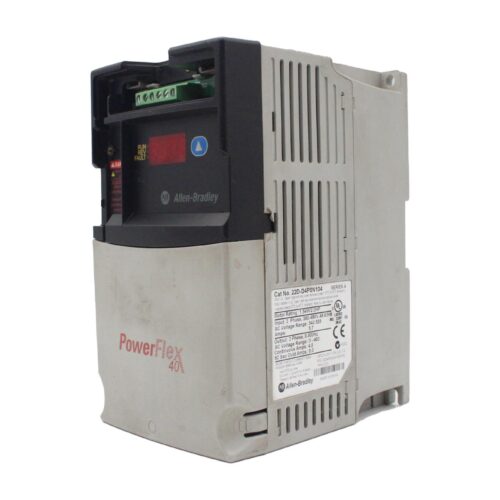 22D-D4P0N104 | Allen Bradley | VFD | 480 VAC | 3 Phase | 4 AMP |1.5 KW | 2 HP