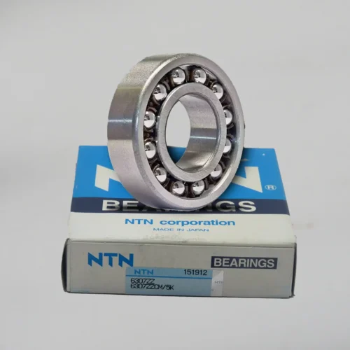 NTN 6307ZZCM/5K Deep Groove Ball Bearing Single Row | ZZ Double Shield | Chrome Steel | Grease Lubricated