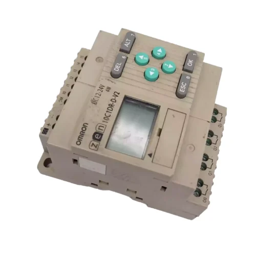 Omron ZEN-10C1DR-D-V2 PLC | 4 Relay | 6 Inputs | 24 VDC | LCD Display